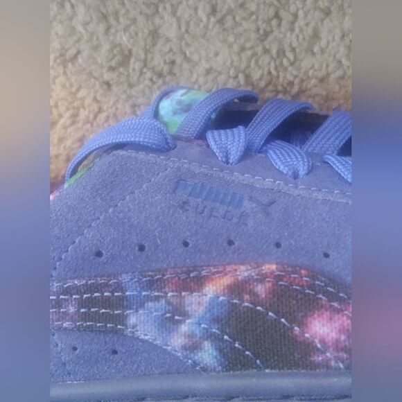 PUMA SUEDE CLASSIC XXI GALAXY LAMELO BALL SNEAKERS MEN'S SIZE 7 - Picture 2 of 9